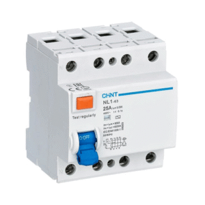DISYUNTOR TETRAPOLAR SELECTIVO CHINT 80A - 100mA - Clase A - 10kA