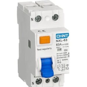 DISYUNTOR BIPOLAR SUPERINMUNIZADO CHINT 63A - 30mA - Clase A - 6kA