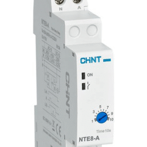 RELÉ ELECTRÓNICO CHINT: timer p/arranque estrella-triángulo t: 0,2-2 min; Un= 230VCA
