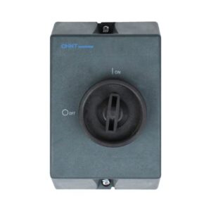 CAJA VACÍA GRIS CHINT WPB-1 para guardamotor NS2 - CASETINA - Hasta 32A IP55