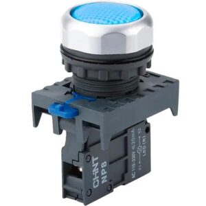 INDICADOR LUMINOSO 22 MM - NP8 - COLOR AZUL 24VCA/CC