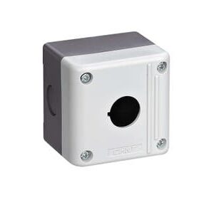 CAJA VACÍA GRIS CHINT NPH-10 - 1 ORIFICIO 22 MM IP65