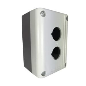 CAJA VACÍA GRIS CHINT NPH-20 - 2 ORIFICIOS 22 MM IP65