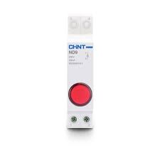 INDICADOR LUMINOSO PARA RIEL DIN DE 230 VCA COLOR ROJO