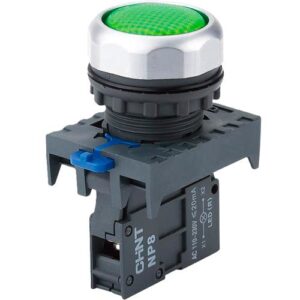 INDICADOR LUMINOSO 22 MM - NP8 - COLOR VERDE 110V-230VCA
