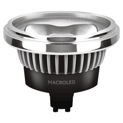 AR111 MACROLED GU10 12W 93RA TRIAC DIM AC180-260V 8* 2700K