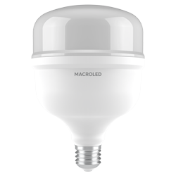 BULBON MACROLED CORTO T120 40W E27 FRIO 6500K AC185-265V 90LM/W FP0.5