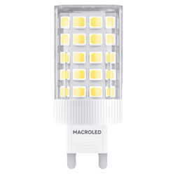 G9 MACROLED 9W AC220-240V CALIDO 2700K