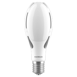 BULBO PREMIUM MAGNOLIA MACROLED 40W AC180-265V FRIO E40, 4600LM, FP0.9, CRI>80