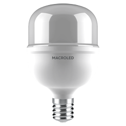 BULBON ALTA POTENCIA MACROLED 60W E40 AC100-240V CALIDO 3000K 100LM/W FP0.9
