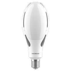 BULBO PREMIUM MAGNOLIA MACROLED 40W AC180-265V FRIO E27, 4600LM, FP0.9, CRI>80