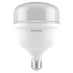 BULBON ALTA POTENCIA MACROLED 40W E27 AC180-240V CALIDO 3000K 100LM/W FP0.9