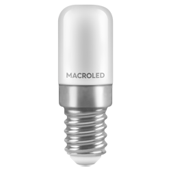 LUZ DE HELADERA MACROLED 1,8W AC180-240V E14 FRIO 6500K