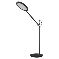 LAMPARA LED VELADOR NEGRO, 18W 1000LM, AC100-240V, RA>90, 3 TEMP COLOR, DIMEABLE, MEMORIA ULTIMA FUNCION, SENSOR MOVIMIENTO, LUZ NOCTURNA