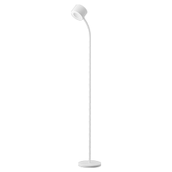 LAMPARA LED DE PIE BLANCO, 11W 700LM, AC100-240V, RA>80, 3 TEMP COLOR, DIMEABLE, MEMORIA ULTIMA FUNCION