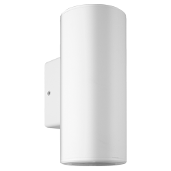 ARTEFACTO DE APLICAR EXTERIOR REDONDO, COLOR BLANCO, BIDIRECCIONAL, IP54, AC100240V, GU10, 9W MAX