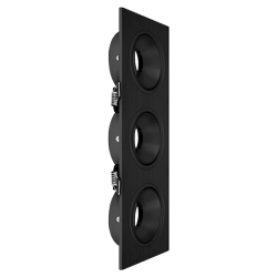ARTEFACTO DE EMBUTIR CUADRADO ANTIDESLUMBRANTE DICRO X3 MOVIL PC NEGRO