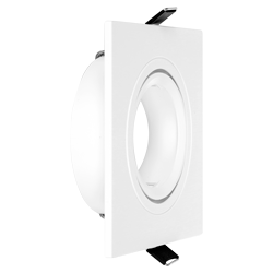 ARTEFACTO DE EMBUTIR CUADRADO DICRO X1 MOVIL PC BLANCO