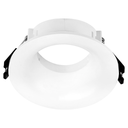 ARTEFACTO DE EMBUTIR REDONDO ANTIDESLUMBRANTE DICRO X1 FIJO CURVO PC BLANCO