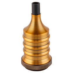 PORTALÁMPARA ALUMINIO E27 DIXON BRONCE BRILLANTE