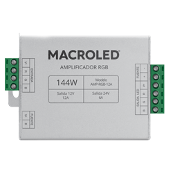 AMPLIFICADOR RGB - 12AMP (10 MTS)