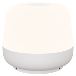 VELADOR A BATERIA FUNGUS DIMERIZABLE MACROLED, BLANCO, DC5V, 2700K, IP44, 160LM, INCLUYE CABLE USB-C, APTO BASE DE CARGA