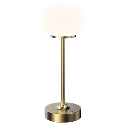VELADOR A BATERIA ELEGANCE DIMERIZABLE MACROLED, COBRE, DC5V, 2700K, IP20, 160LM, INCLUYE CABLE USB-C
