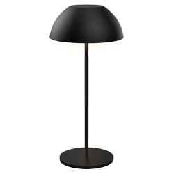 VELADOR A BATERIA BELL DIMERIZABLE MACROLED, NEGRO, DC5V, 2700K, IP44, 160LM, INCLUYE CABLE USB-C