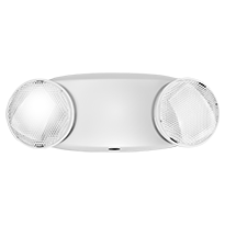 LUZ DE EMERGENCIA TIPO MANTIS, 2 CABEZALES DIRECCIONABLES, AC110-240V, 400LM, BATERIA 3.2V 1800mAh, 3HS, BCO FRIO 6500K, CONECTOR ARGENTINA