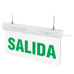 CARTEL DE SALIDA DE EMERGENCIA LUMINOSO (SALIDA)