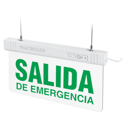 CARTEL DE SALIDA DE EMERGENCIA LUMINOSO (SALIDA EMERGENCIA)