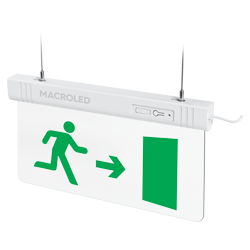 CARTEL DE SALIDA DE EMERGENCIA LUMINOSO (EMERGENCIA PUERTA)