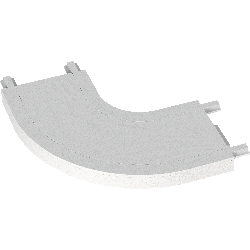 CONECTOR TIPO L CURVO PARA RIEL MAGNETICO SKYLINE BLANCO MACROLED DC48V