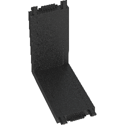 CONECTOR TIPO L VERTICAL PARA RIEL MAGNETICO SKYLINE NEGRO MACROLED DC48V