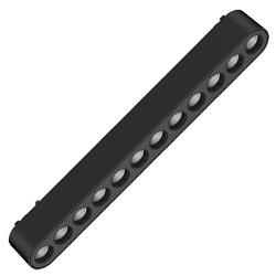 CABEZAL FOCAL NEGRO SMART PARA RIEL MAGNETICO SKYLINE 330MM MACROLED, DC48V, 16W, 2000-5000K, 36°, RA>90