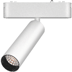 CABEZAL MOVIL ANTIDESLUMBRAMIENTO BLANCO PARA RIEL MAGNETICO SKYLINE ø31MM MACROLED, DC48V, 7W, 2700K, 15°, RA>90
