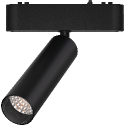 CABEZAL MOVIL ANTIDESLUMBRAMIENTO NEGRO PARA RIEL MAGNETICO SKYLINE ø31MM MACROLED, DC48V, 7W, 2700K, 15°, RA>90
