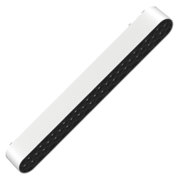 CABEZAL PANAL BLANCO PARA RIEL MAGNETICO SKYLINE 222MM MACROLED, DC48V, 12W, 2700K, 36°, RA>90