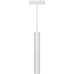 COLGANTE CILINDRICA BLANCO SMART PARA RIEL MAGNETICO SKYLINE ø45MM MACROLED, DC48V, 15W, 2000-5000K, 24°, RA>90