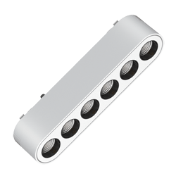 CABEZAL FOCAL BLANCO SMART PARA RIEL MAGNETICO SKYLINE 114MM MACROLED, DC48V, 6W, 2000-5000K, 36°, RA>90