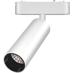 CABEZAL MOVIL ANTIDESLUMBRAMIENTO BLANCO SMART PARA RIEL MAGNETICO SKYLINE ø45MM MACROLED, DC48V, 15W, 2000-5000K, 24°, RA>90