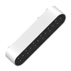 CABEZAL PANAL BLANCO SMART PARA RIEL MAGNETICO SKYLINE 114MM MACROLED, DC48V, 6W, 2000-5000K, 36°, RA>90
