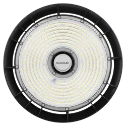 GALPONERA STANDARD MACROLED 200W, AC120-265V, FRIO 5700K, 150LM/W, THD80, ANGULO DE APERTURA 90°
