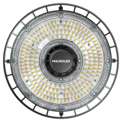 GALPONERA PRO MACROLED 100W, AC90-305V, FRIO 5700K, 180LM/W, THD<10%, FP0.9, IP65, IK08, CRI >80, DIMERIZABLE 0-10V