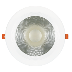 PANEL EMBUTIR CIRCULAR 30W AC100-265V LED COB 3000K CALIDO