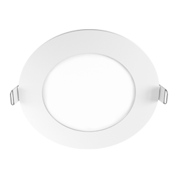 PANEL EMBUTIR CIRCULAR MACROLED 6W AC85-265V FRIO 6000K