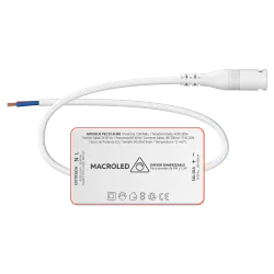 DRIVER DIMERIZABLE PARA PANEL LED 6W Y 12W MACROLED, AC85-265V~