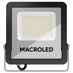 REFLECTOR LED MACROLED PRO 50W, ANGULO DE APERTURA 110°, AC100-277V, FRIO 5700K, IP65, 130LM/W