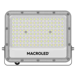 REFLECTOR LED MACROLED STANDARD 100W, ANGULO DE APERTURA 90°, AC100-277V, FRIO 5700K, IP65, CRI 80, IK08