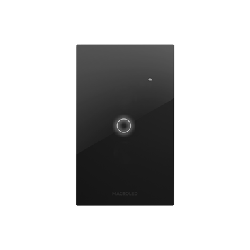 TECLA SMART ROMA MACROLED, 1 CANAL, AC 100-240V, 7A MAX. NEGRO
